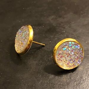 Faux Druzy Earrings
